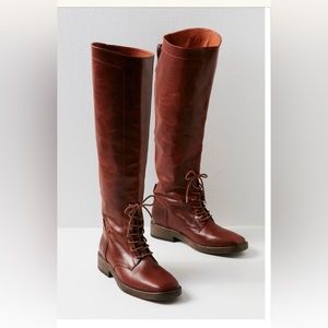 Tanner Tall Boot Free People We The Free Cognac size 39 (US 9)